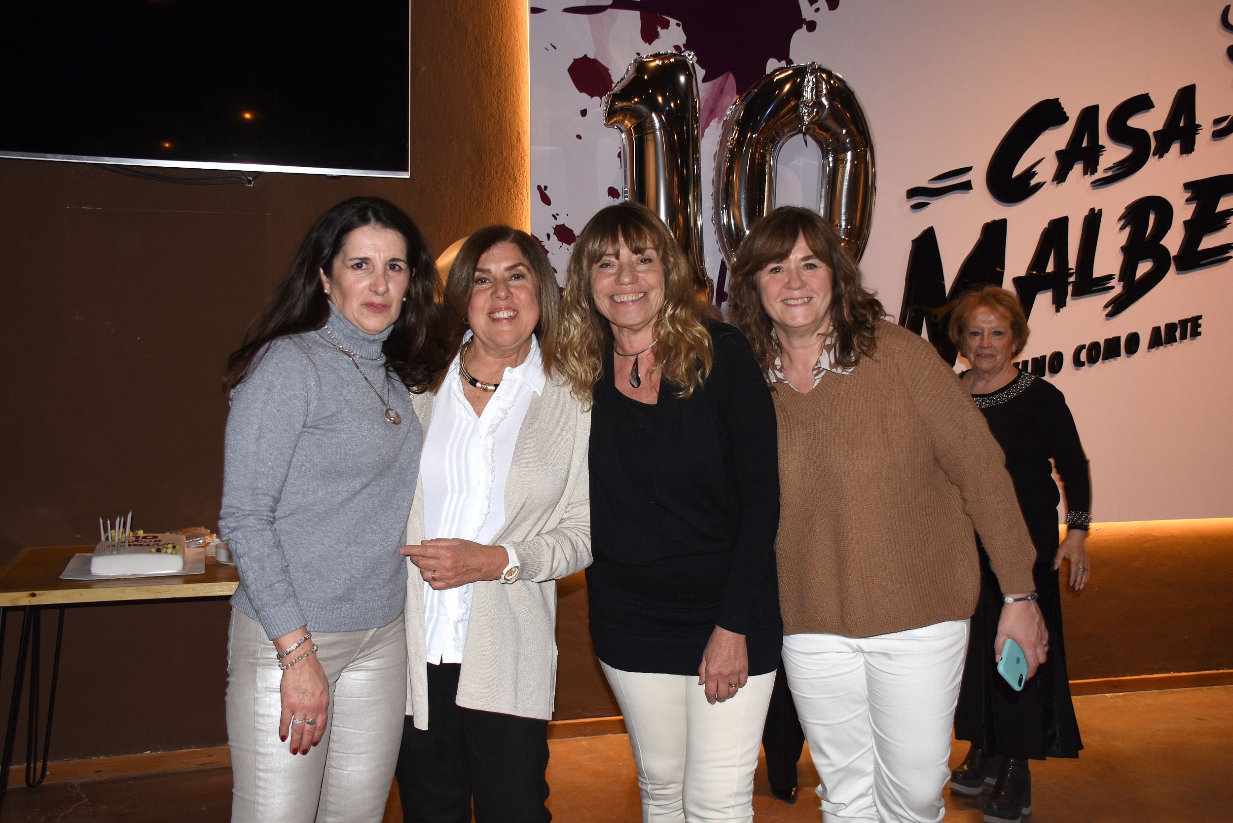 Laura Barta, Ana Gaibazzi, Margarita Viel y Alejandra Llarena.