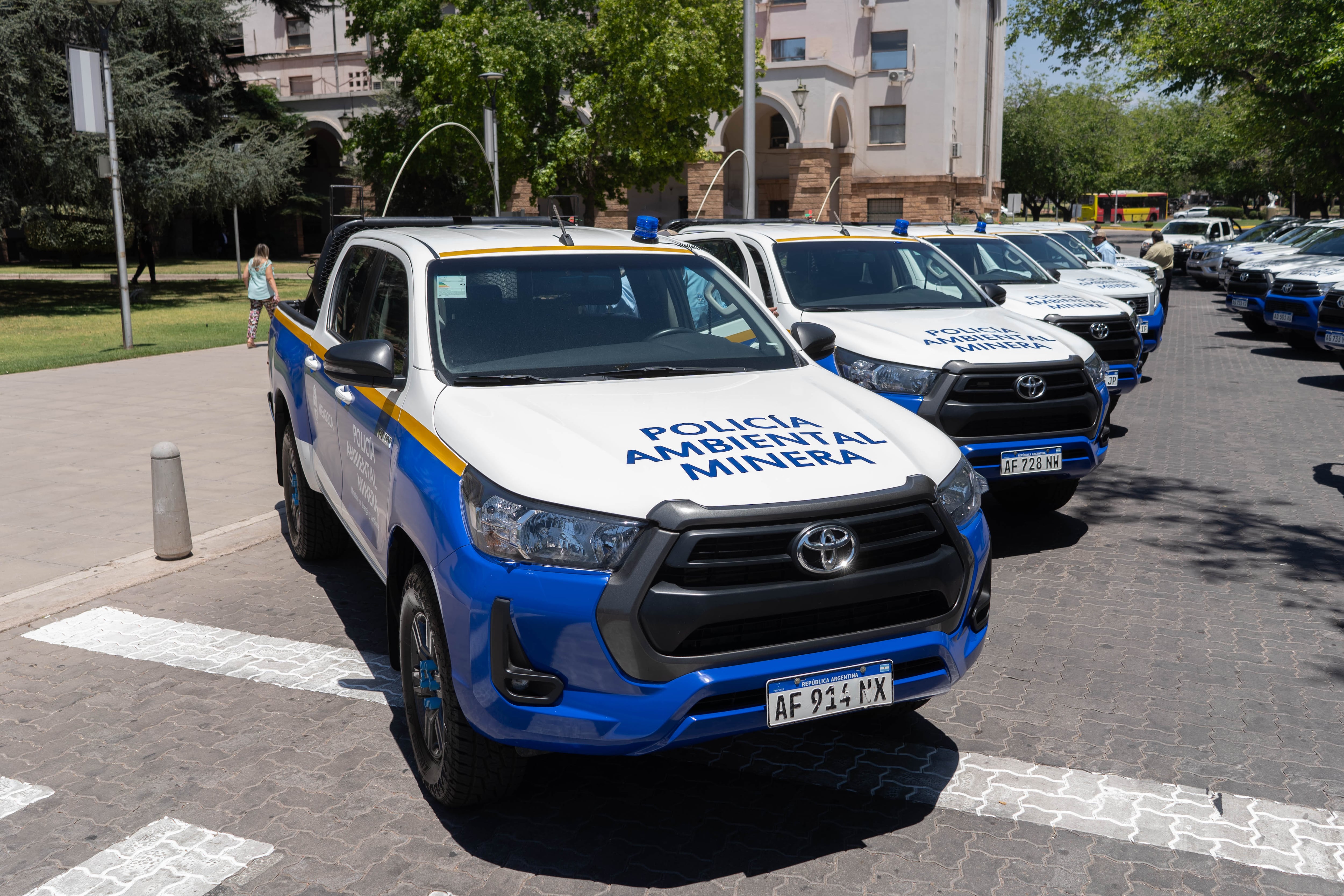 Policía Ambiental Minera en Mendoza. Prensa Gobierno