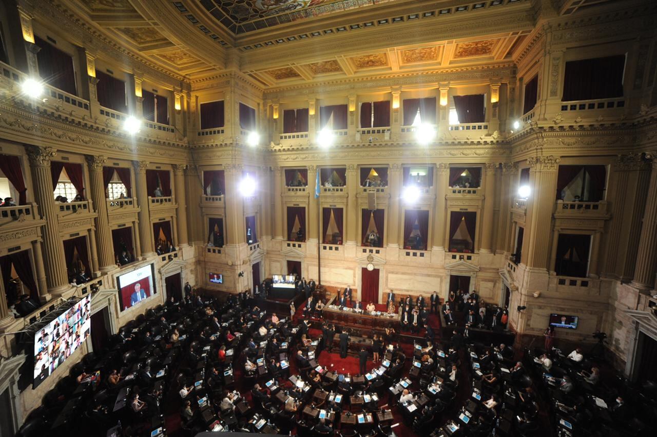 Alberto Fernández ante la Asamblea Legislativa - 