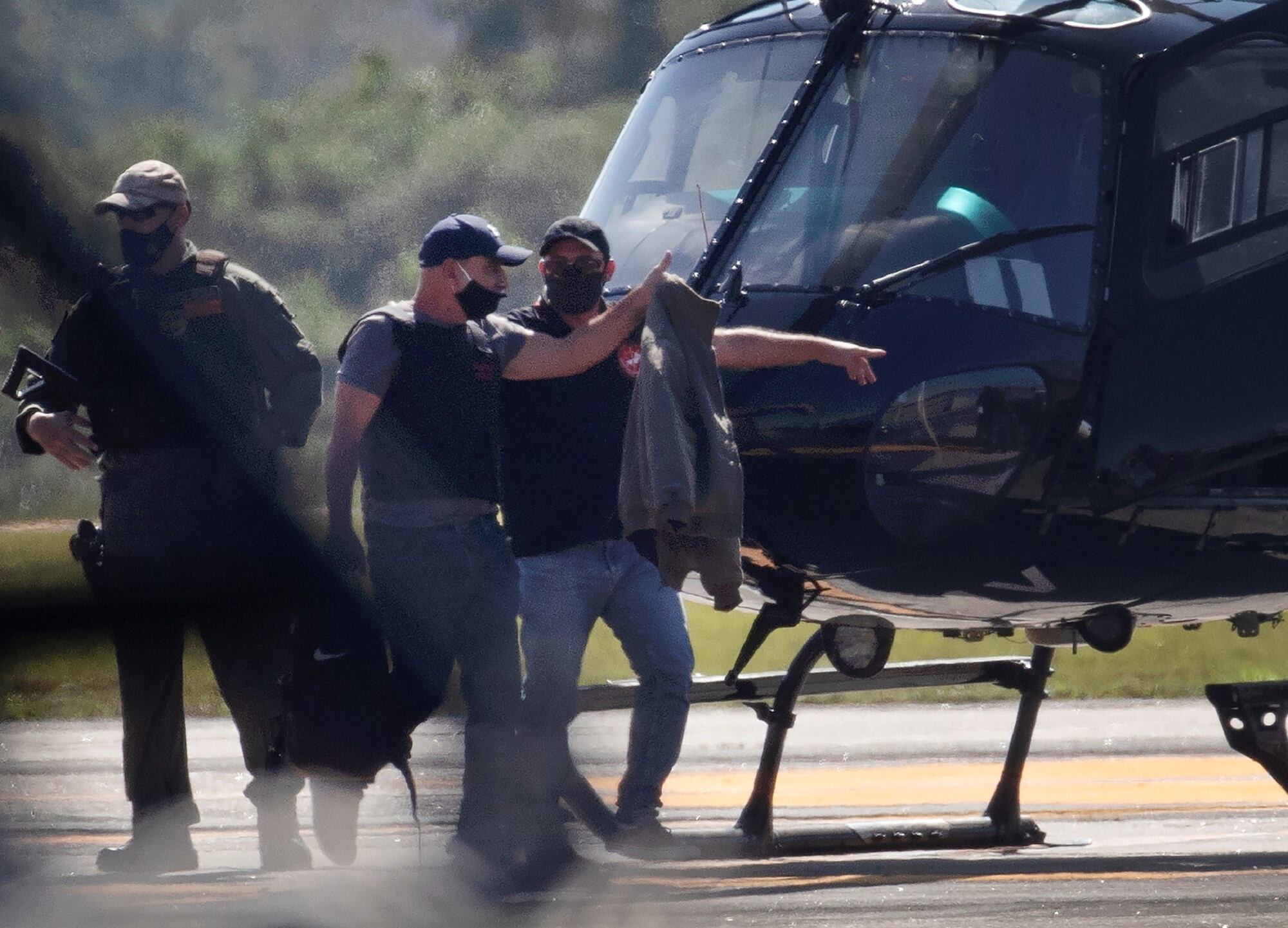 El hombre estuvo oculto durante un año en la casa del abogado del Presidente Bolsonaro.