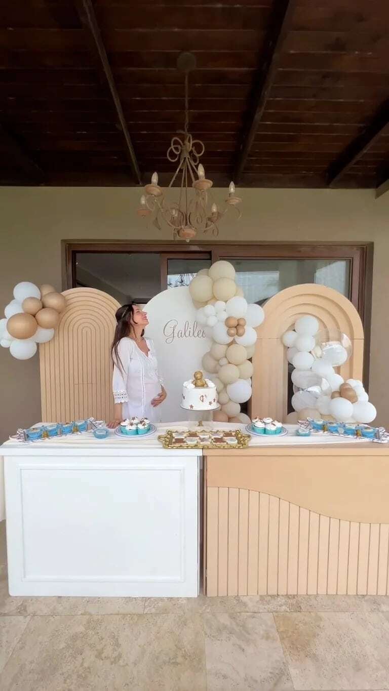 Fotos del baby shower de Magui bravi. / Instagram