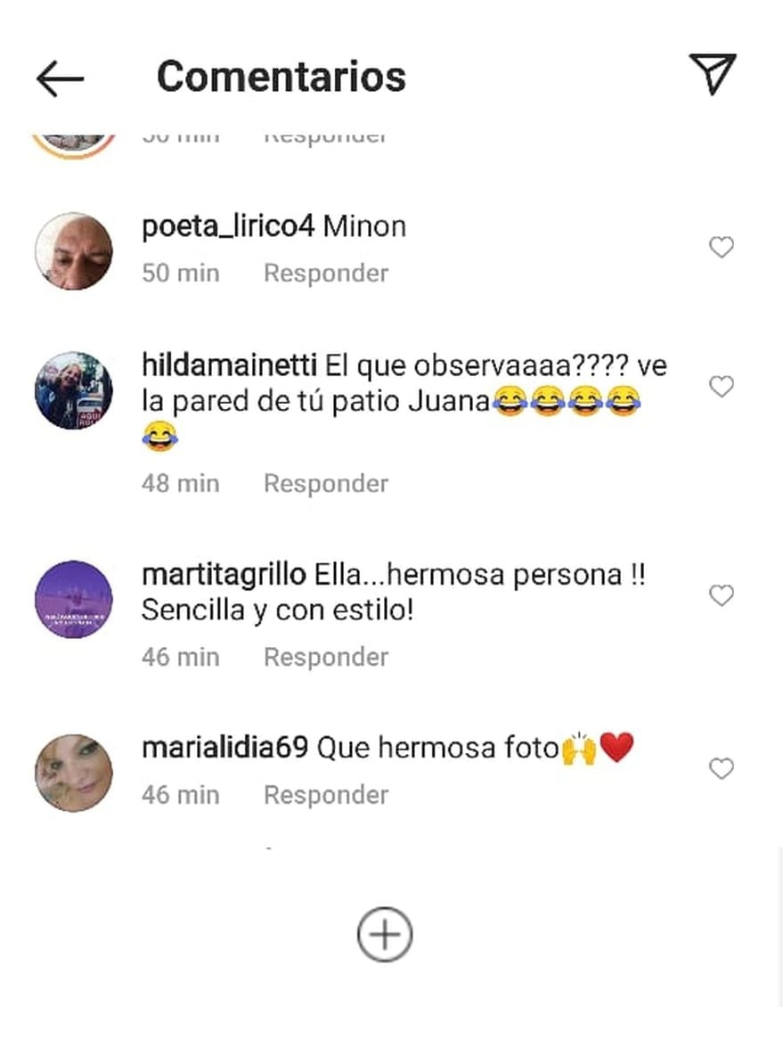 El detalle de una foto de Juanita Viale que sus seguidores no dejaron pasar