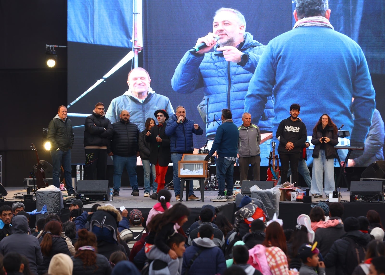 Miles de personas festejaron el Día de la Niñez en Maipú