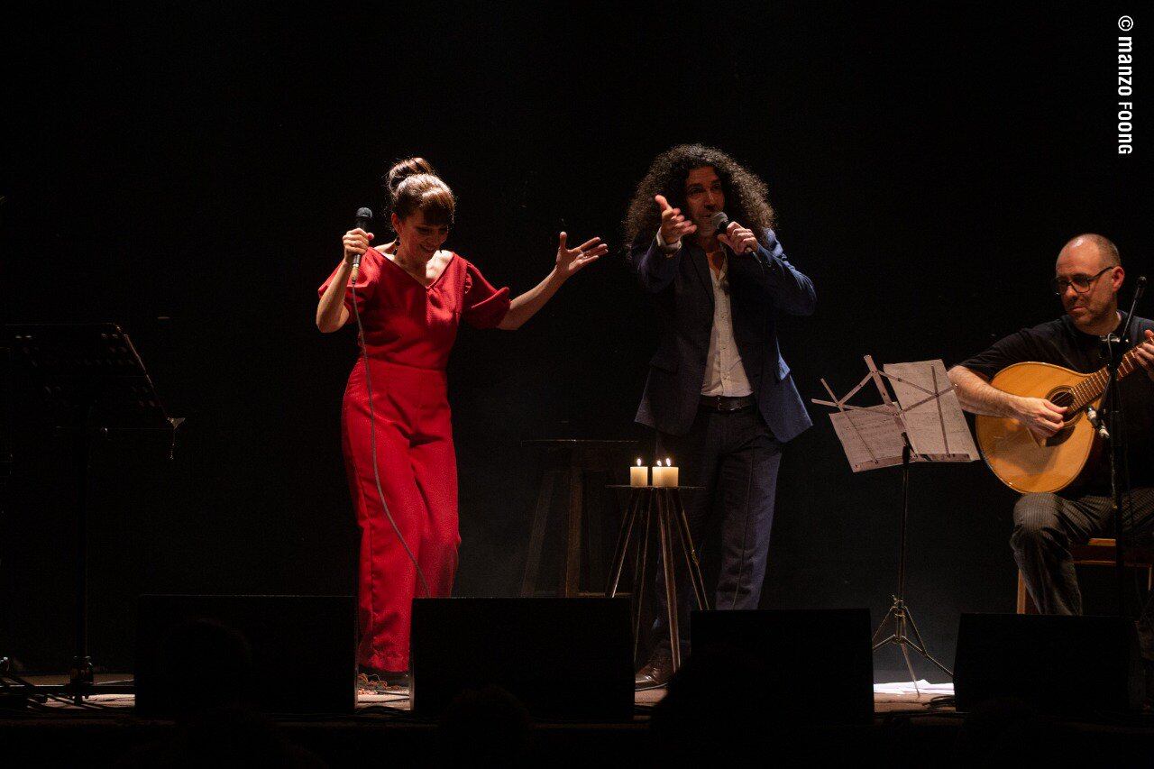 Karina Beorlegui, organizadora y cantante del Festival Porteño de Fado y Tango.