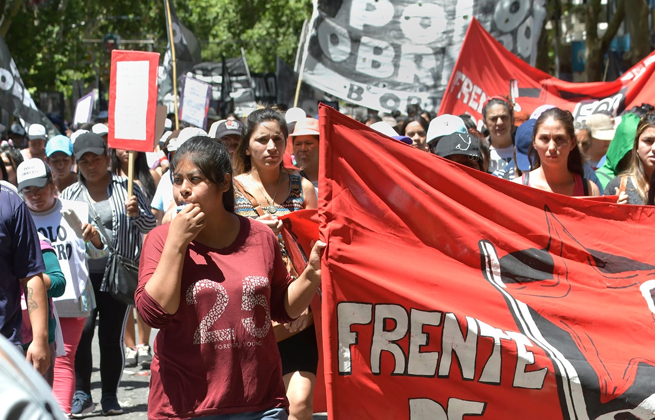 Reclamos y protestas del Polo Obrero

Foto: Orlando Pelichotti 