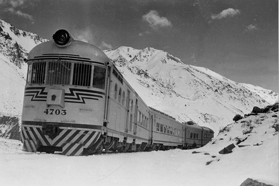 A 114 años del primer viaje del Trasandino: fotos históricas y la leyenda del fantasma que llegó con el tren. Foto: Gentileza Ferroclub Trasandino