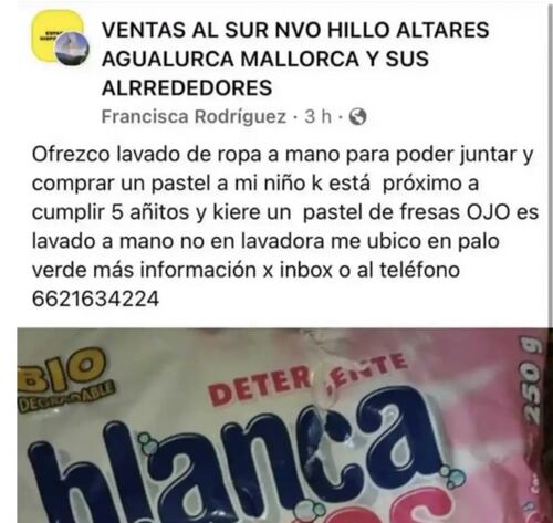 Francisca se volvió viral tras explicar el motivo por el que necesita juntar la plata.