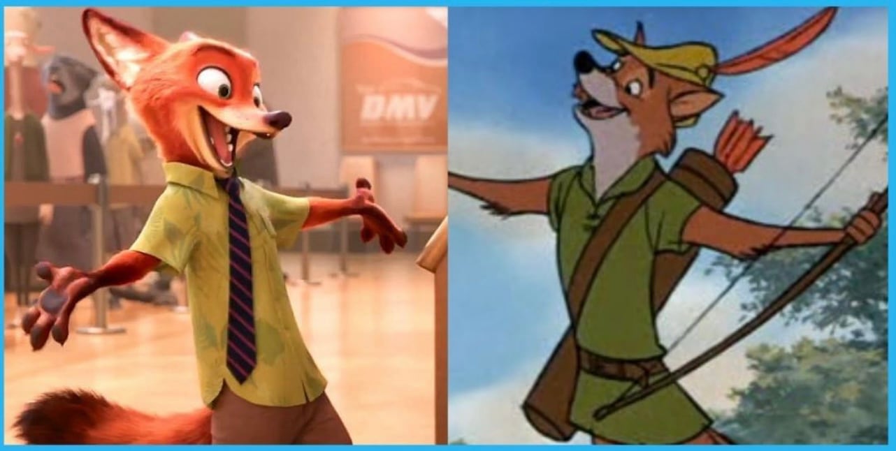 Nick y Robin Hood.