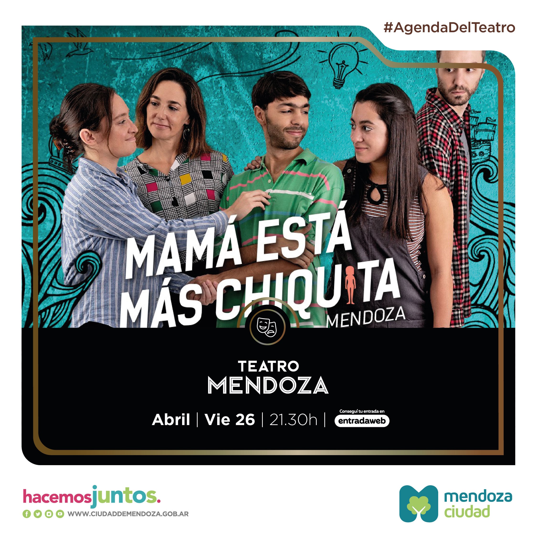 Abril en teatro Mendoza