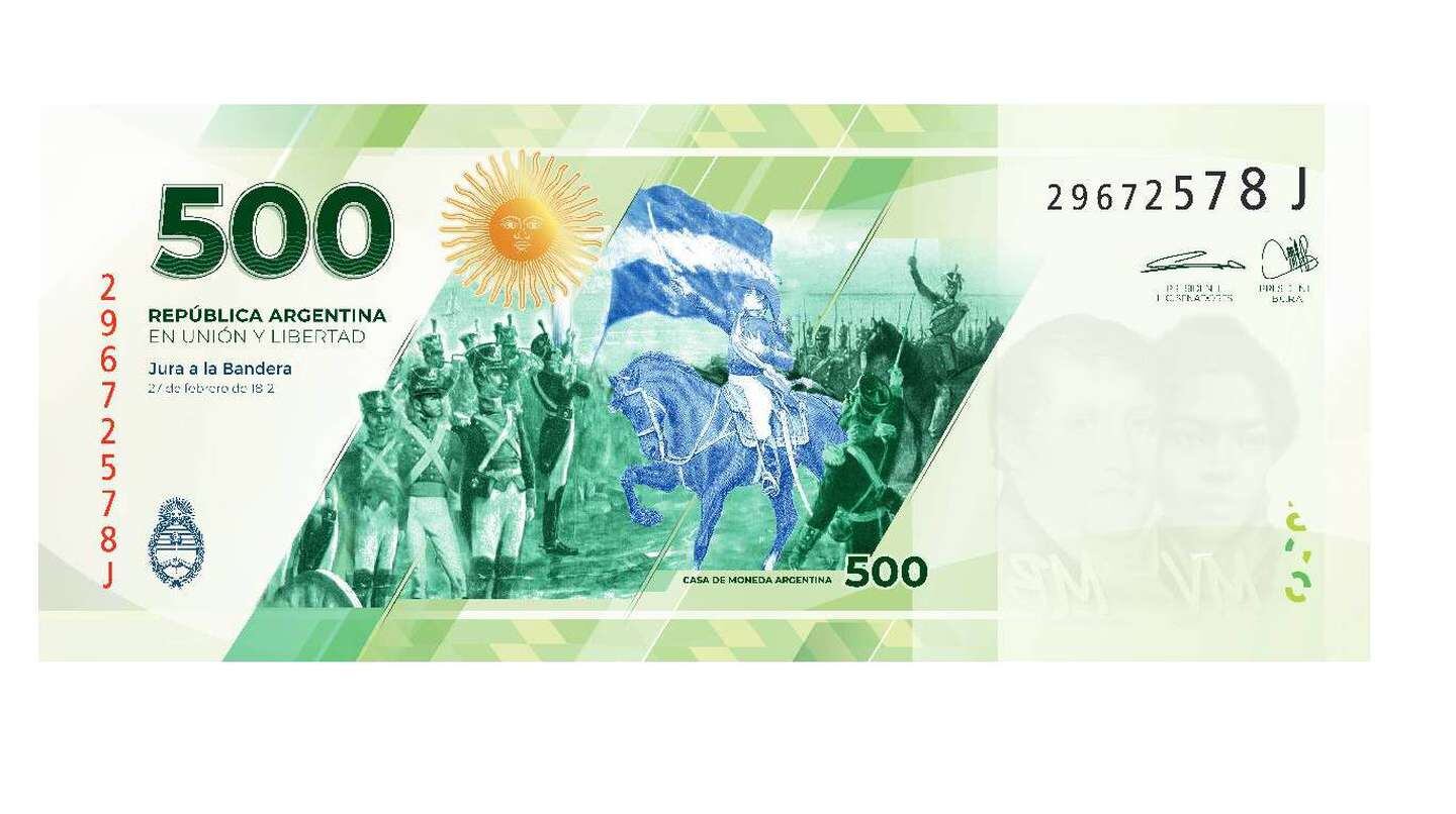 Este lunes se hizo la presentación de la nueva familia de billetes de Argentina - Banco Central