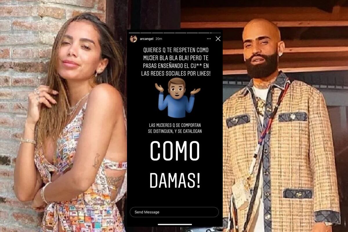 Arcángel, su mensaje machista y el cruce con Anitta