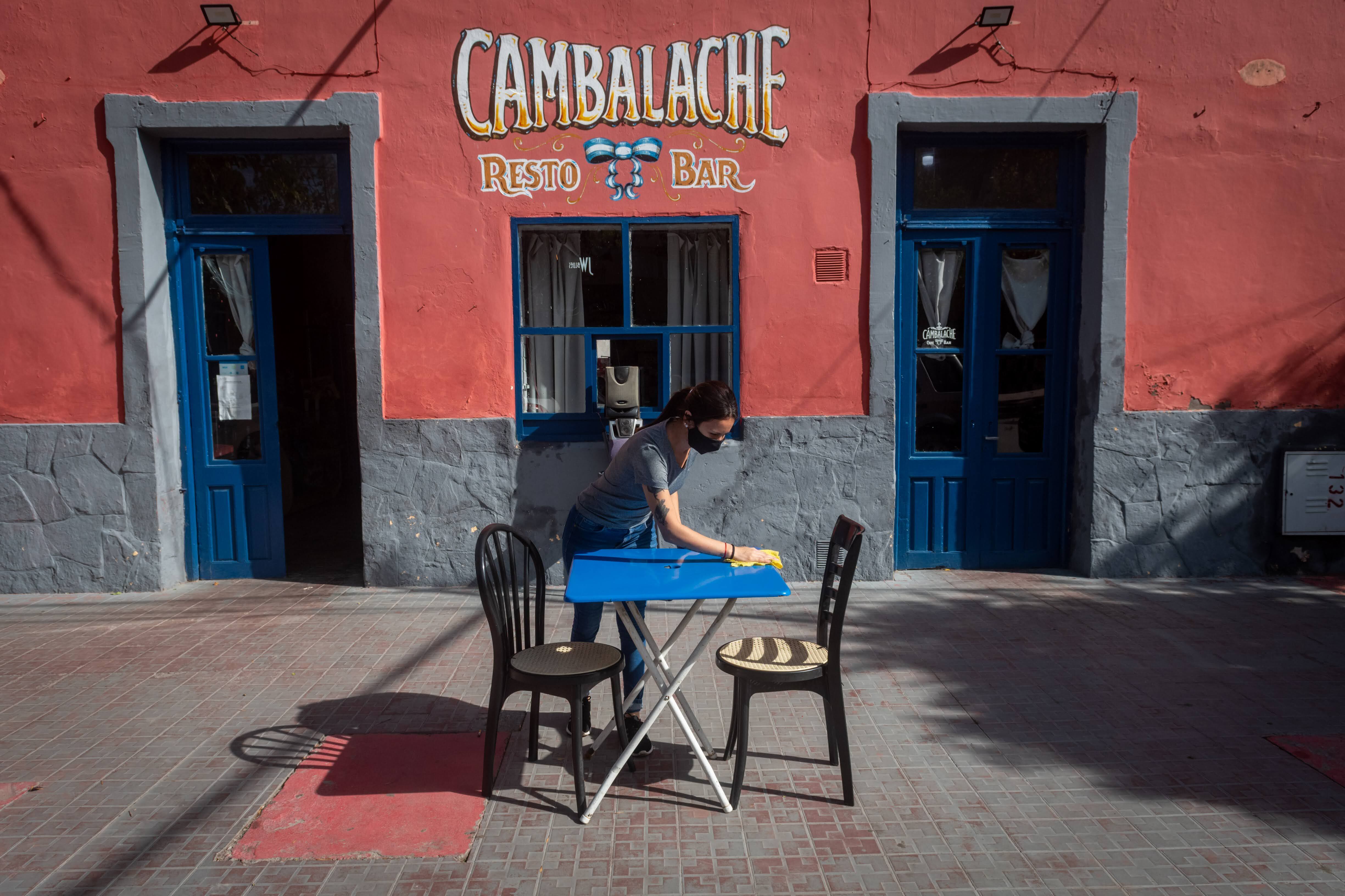 Restó bar Cambalache, ubicado a unos metros de la Municipalidad de La Paz