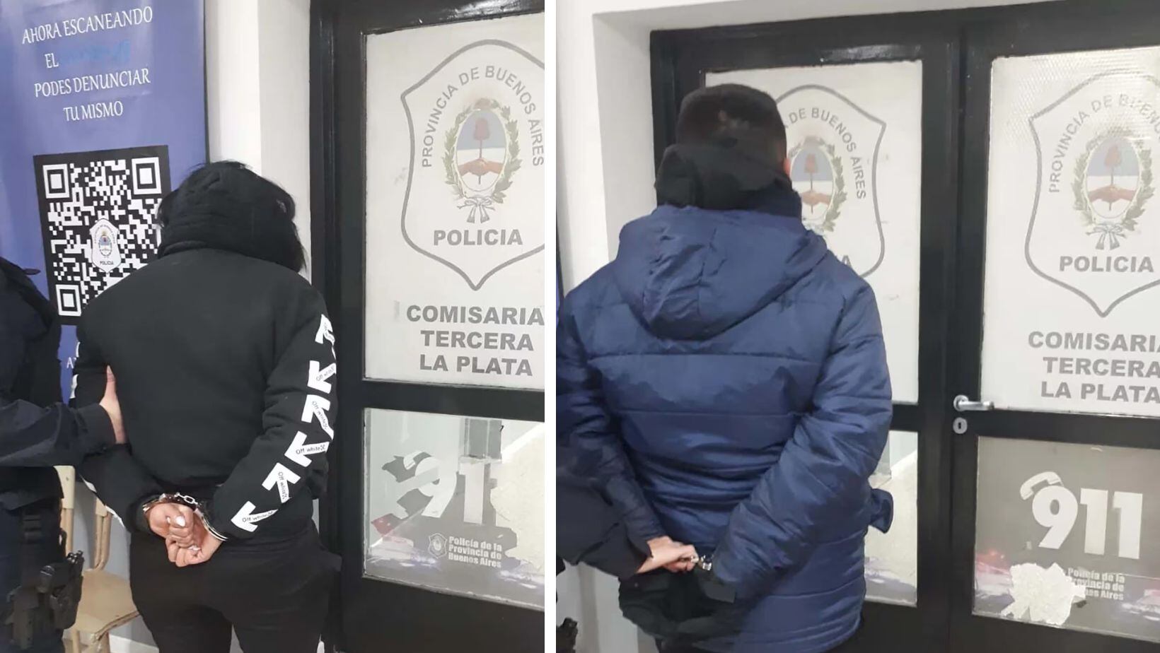 Débora Mayra Ruiz y  Matías Nahuel Casusa fueron encontrados por la policia en el lugar donde se incendiaba el auto