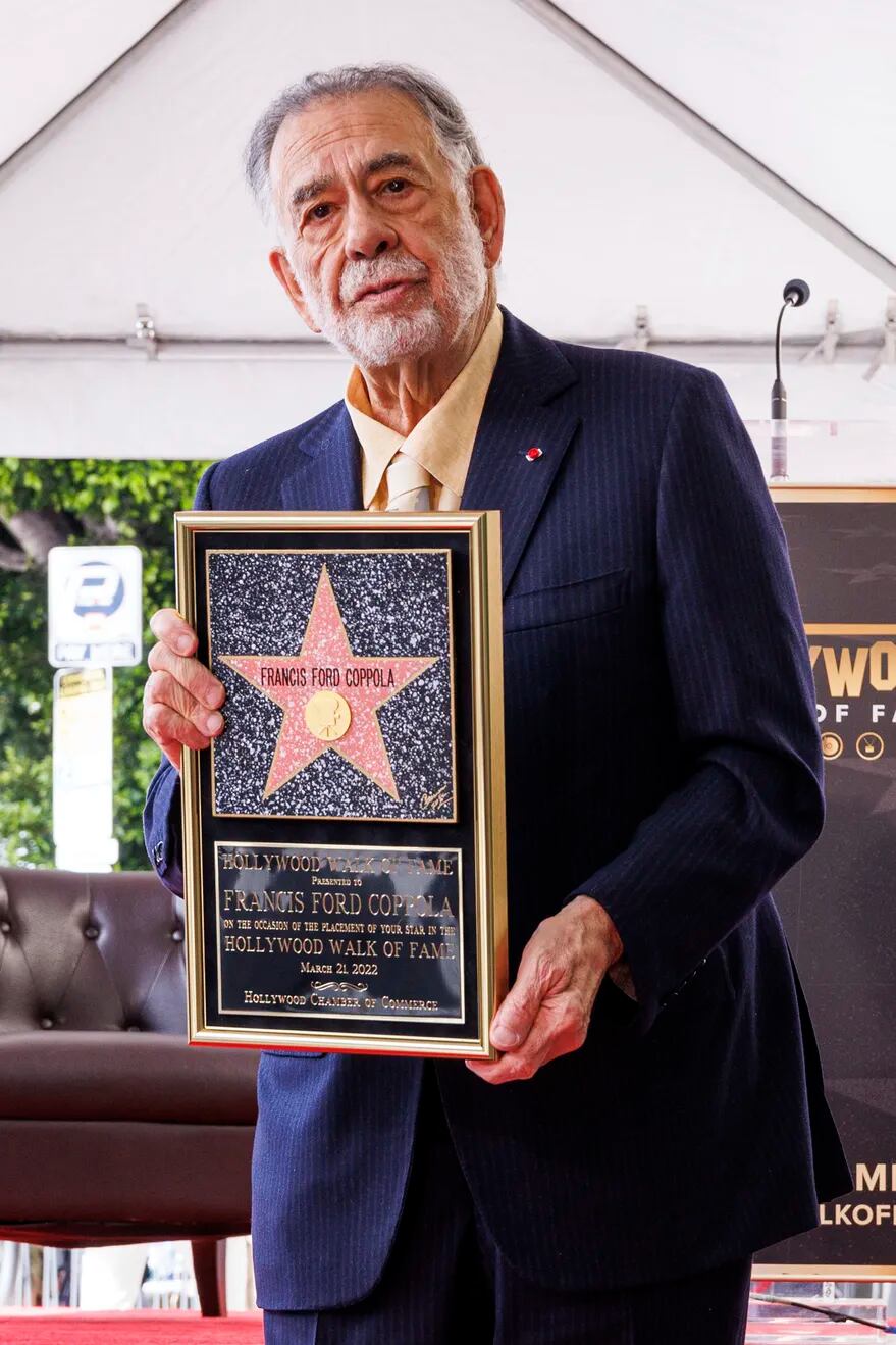 Francis Ford Coppola tiene su estrella en Hollywood