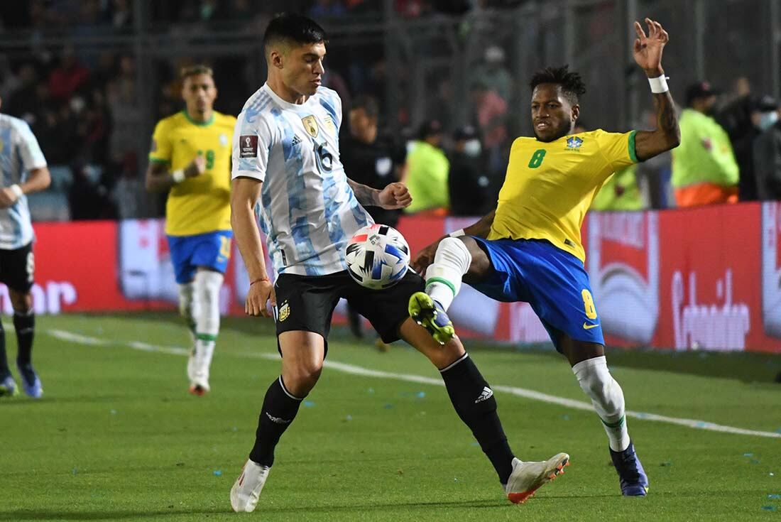 Eliminatorias Qatar 2022. La selección argentina se enfrentó a Brasil en el estadio Bicentenario de San Juan en una nueva fecha de las eliminatorias para el mundial del 2022.