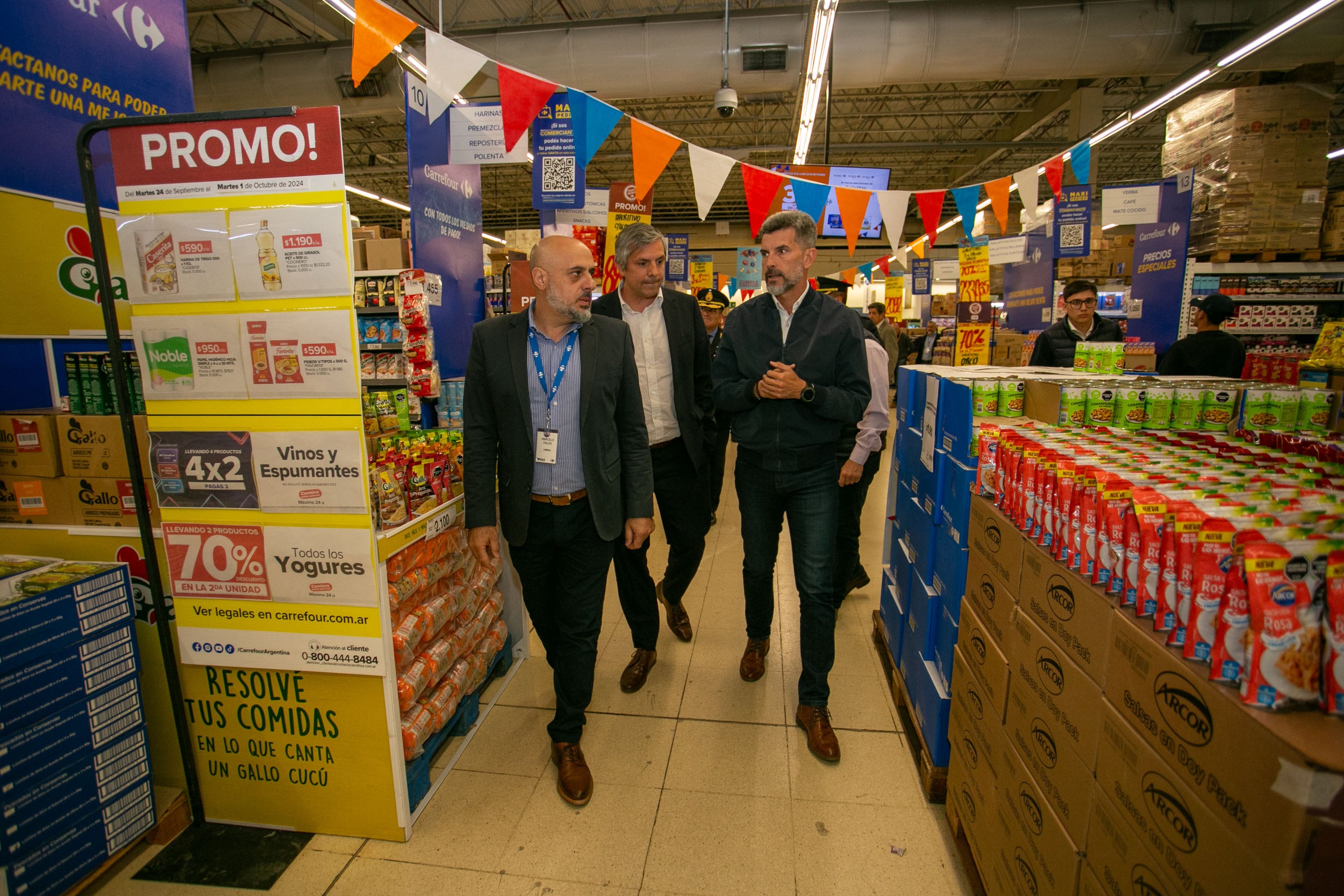 La Ciudad y Carrefour se comprometieron en la prevención del delito