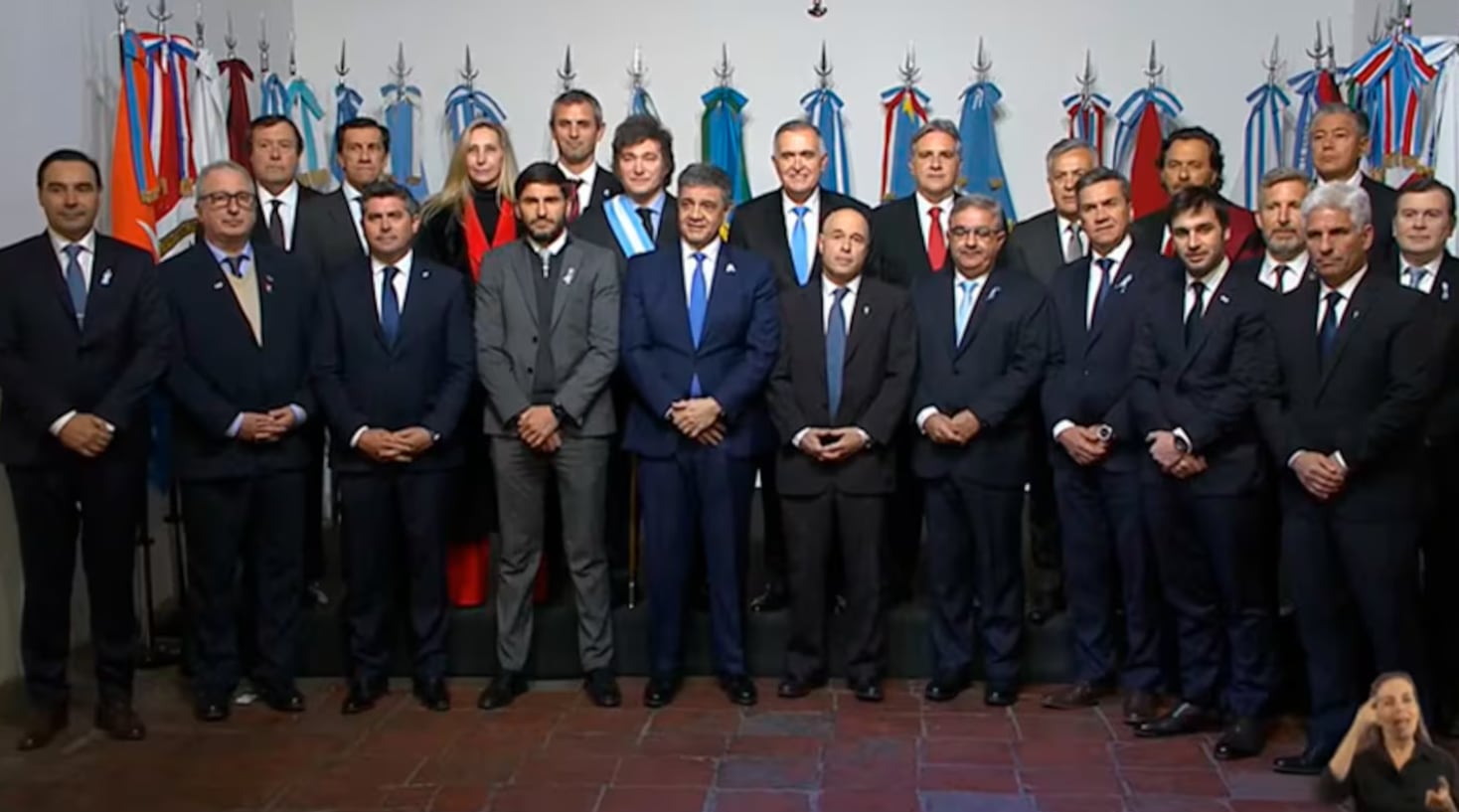 El Gobierno envió este año 73% menos de aportes del tesoro a gobernadores y tensa la negociación por el Presupuesto 2025. Foto: prensa Presidencia