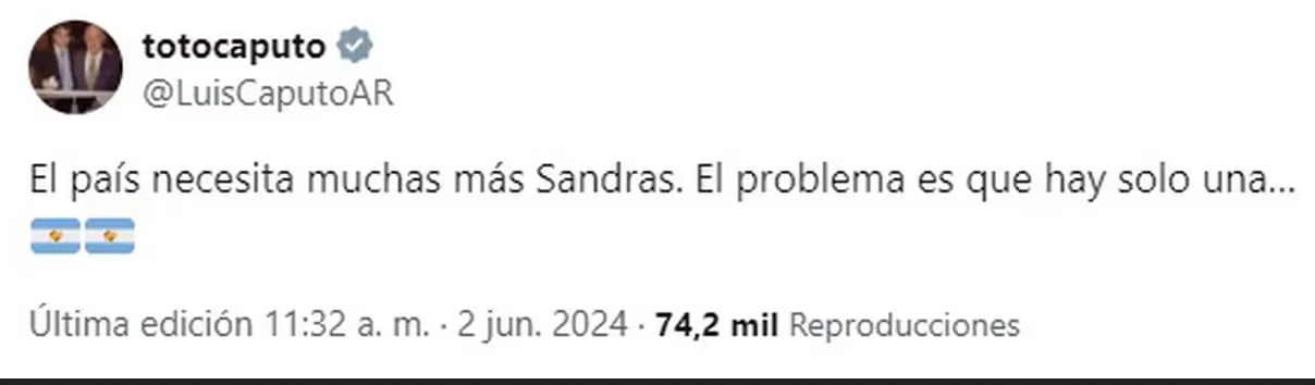 Funcionarios del Gabinete nacional mostraron su apoyo a la ministra de Capital Humano tras el escándalo por los alimentos en depósitos. X