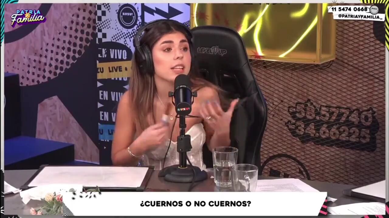 Camila Mayan ventiló la peor maldad de Alexis Mac Allister. Captura del video.