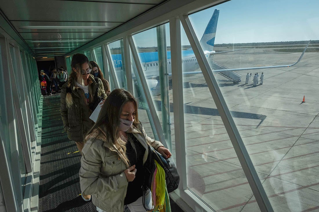 Aerolíneas retrasa dos meses la conexión Mendoza - Ezeiza.
Foto: Ignacio Blanco / Los Andes