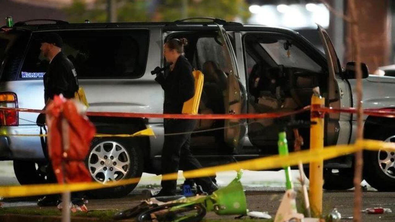 Nueve personas resultaron heridas, tres de ellas están en graves. Foto: AP.