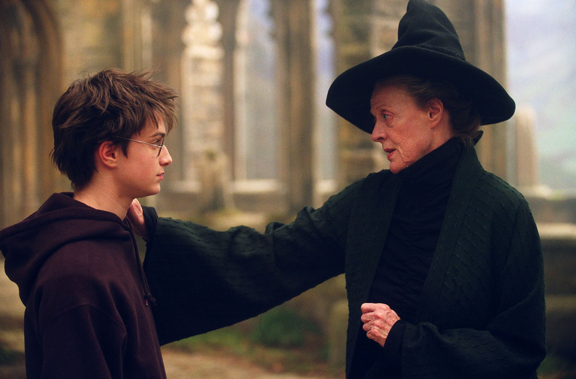 Maggie Smith interpretó a uno de los personajes más queridos en la franquicia Harry Potter