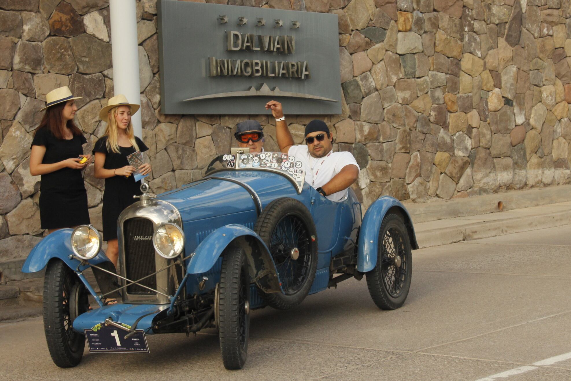 Uno de los autos participantes.