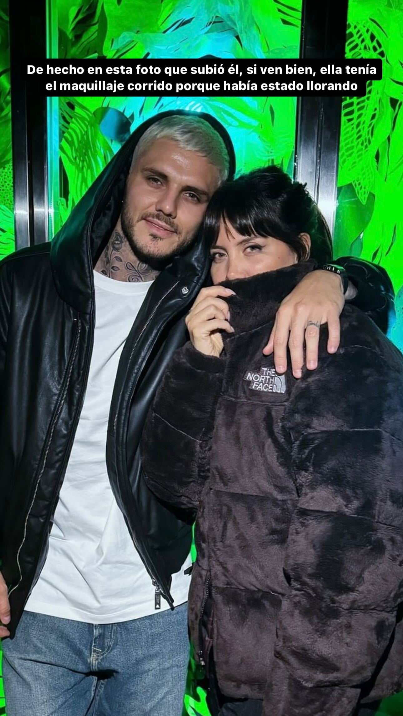 Wanda Nara le pidió nuevamente el divorcio a Mauro Icardi y no hay vuelta atrás. Captura de @gossipeame.