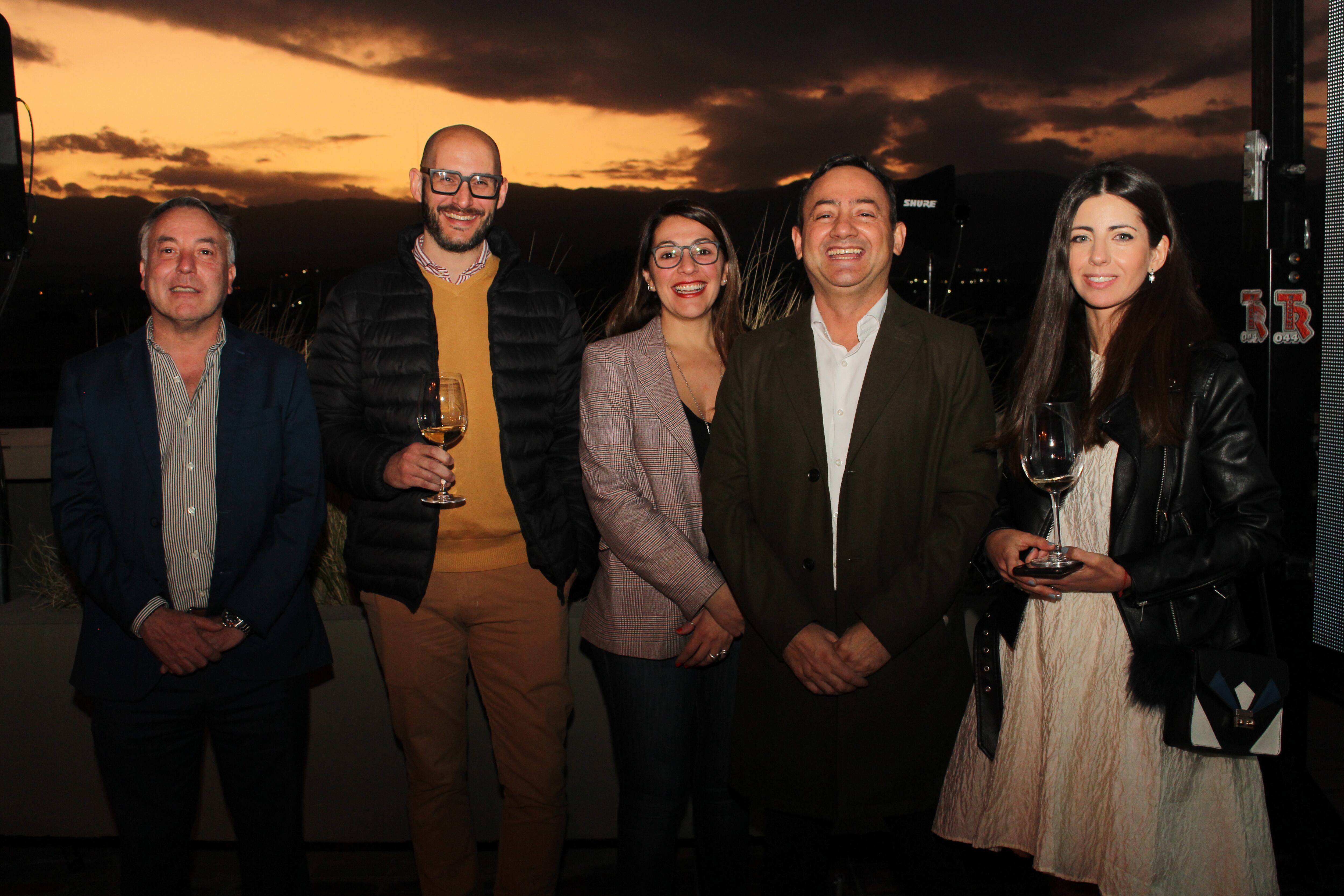 Marcelo Montenegro, Juan Pablo Santoni, Noelia Sahar, Felipe Rinaldo y Magdalena Pesce.