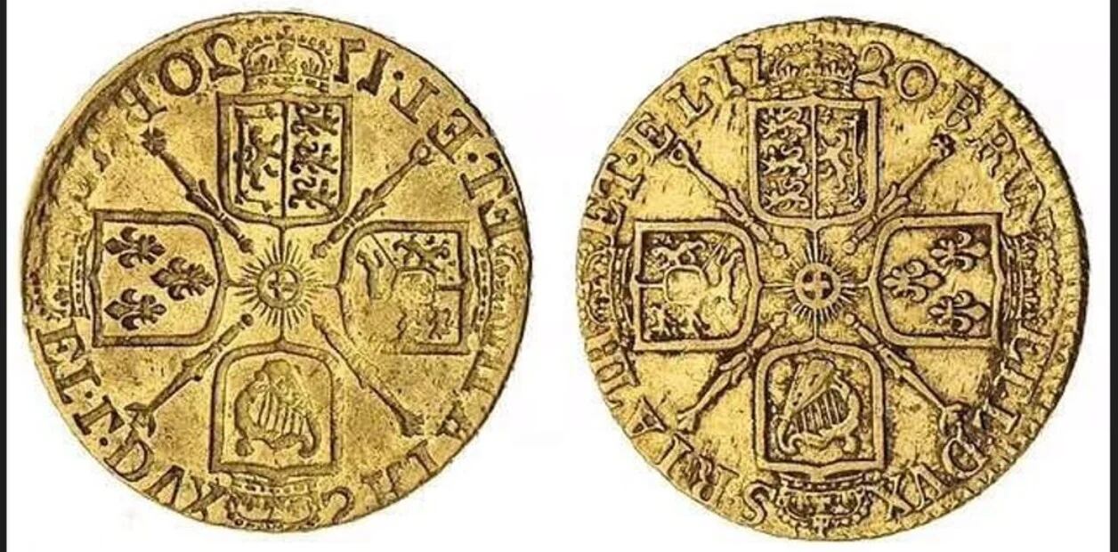 Las monedas de oro fueron acuñadas entre 1610 y 1727. (Clarín)