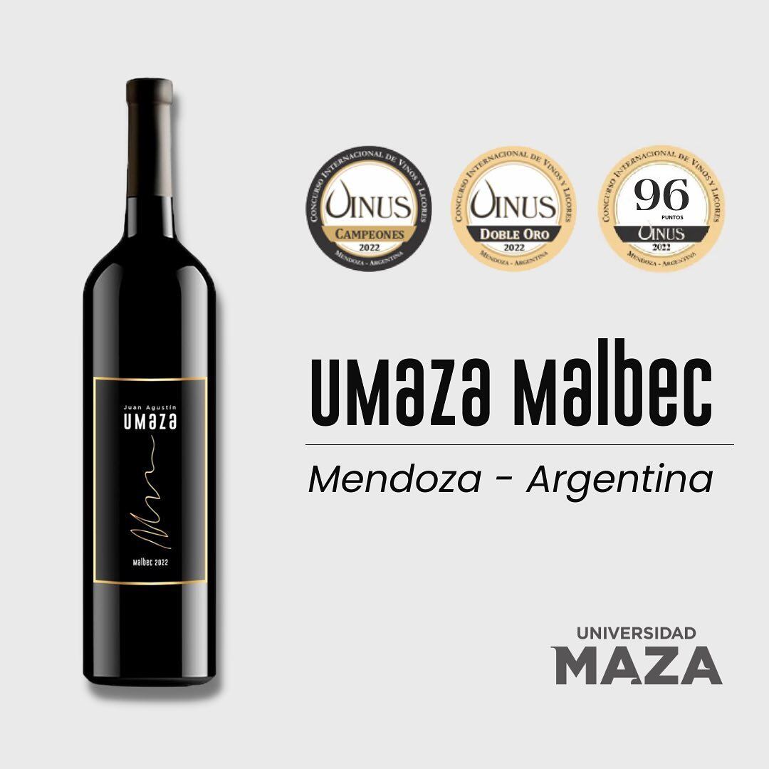 El Malbec 2022 de la UMaza se consagró campeón como tinto joven. - Gentileza