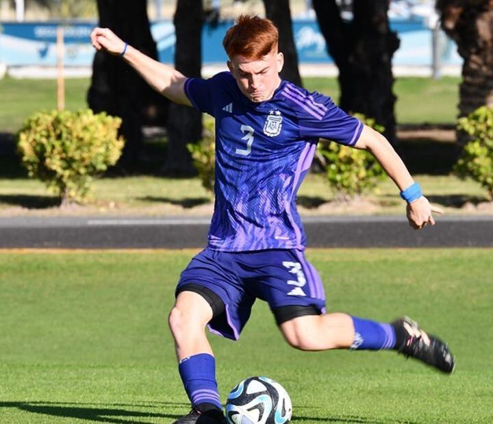 Colo Barco en la Sub 20