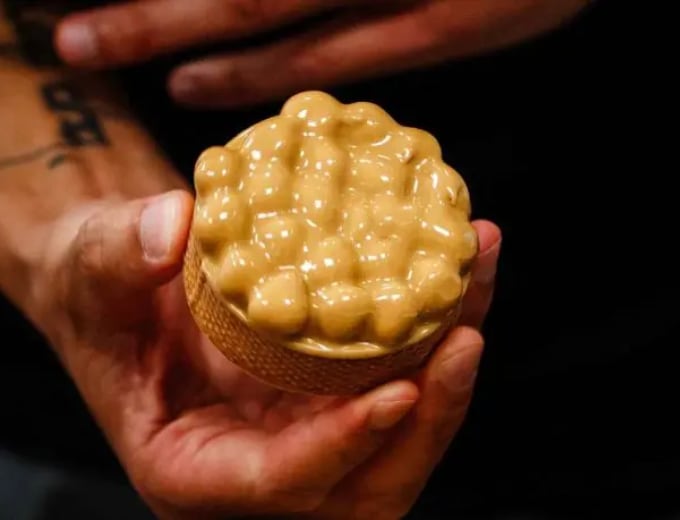 La receta para preparar el chocolate rubio es secreta, pero el origen es conocido en el mundo de la cocina como “reacción de Maillard” o glucosilación.Foto: Gentileza AFP