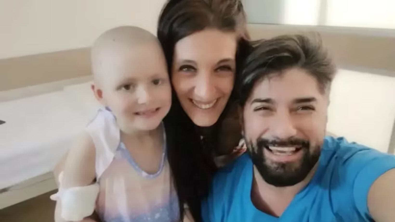 La celebración de una lucha ganada por Milena y su familia junto a Daniel, el enfermero que la acompañó durante todo el tratamiento