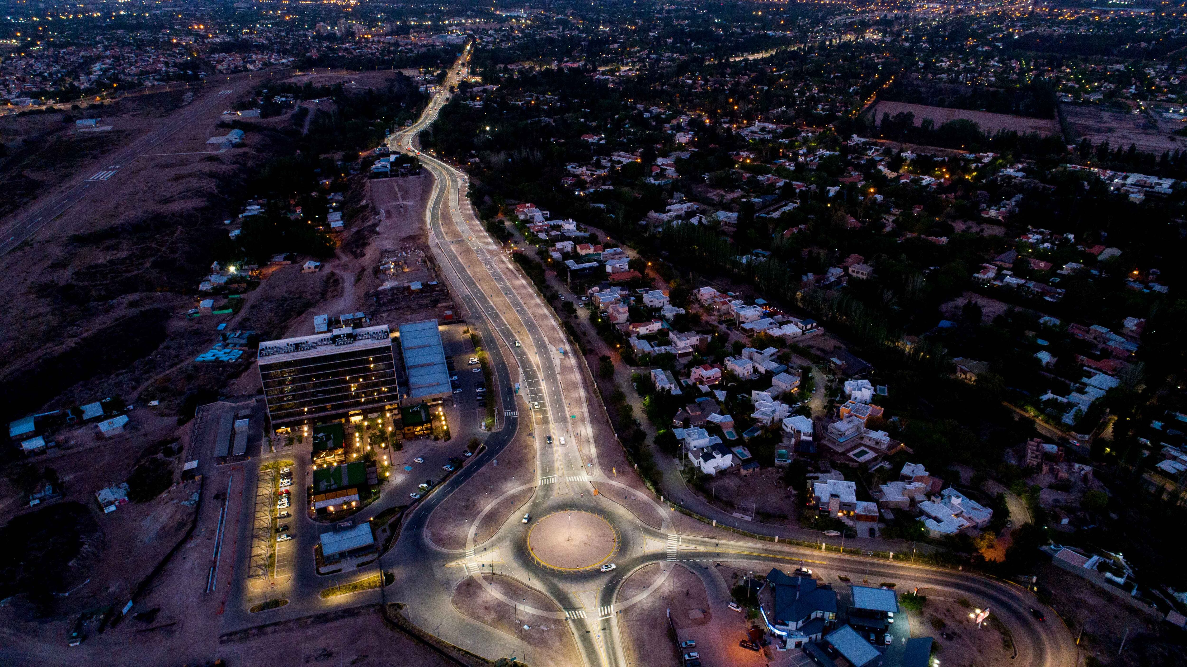 habilitó el primer tramo de la modernización de la Ruta Panamericana Foto: Gobierno de Mendoza