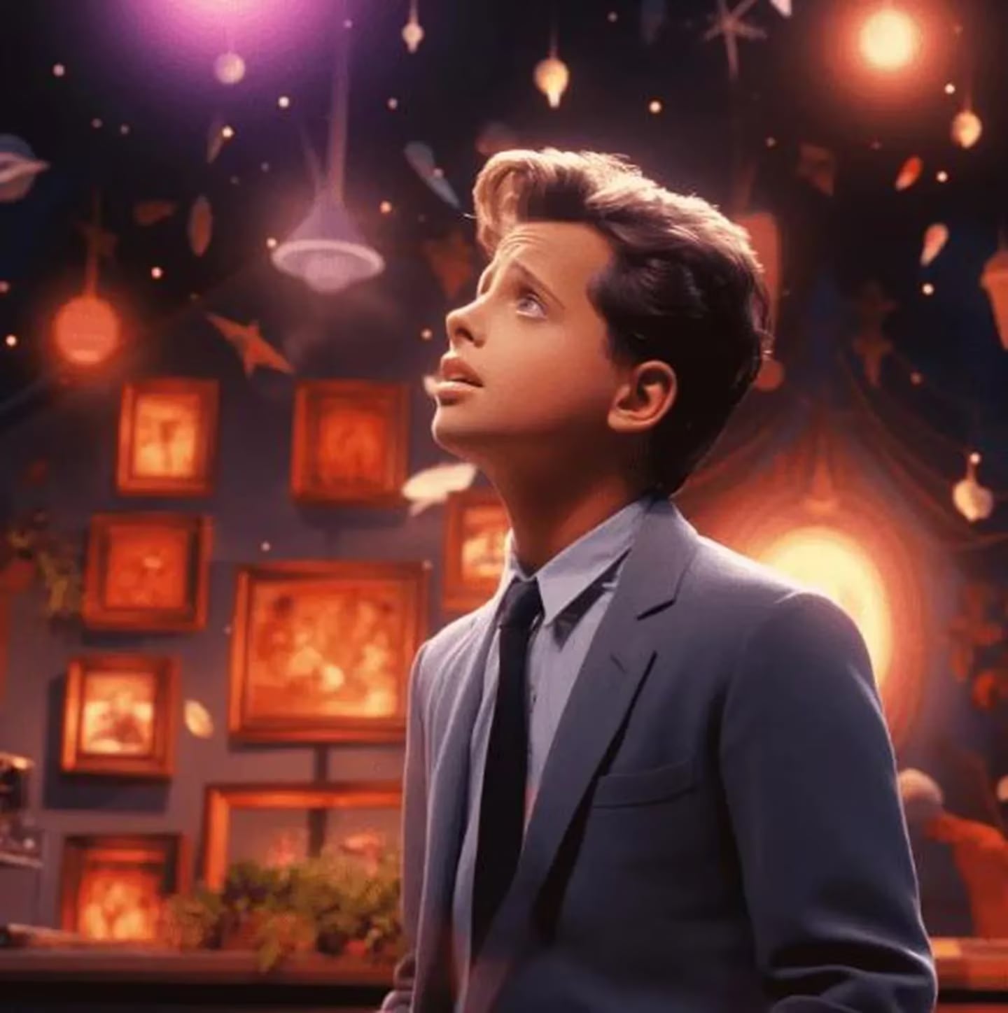 Luis Miguel fue recreado con la IA como un personaje de Pixar