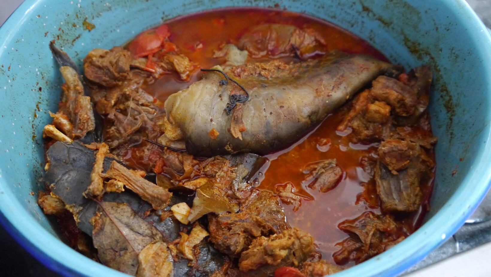 El plato es considerado un manjar en la zona