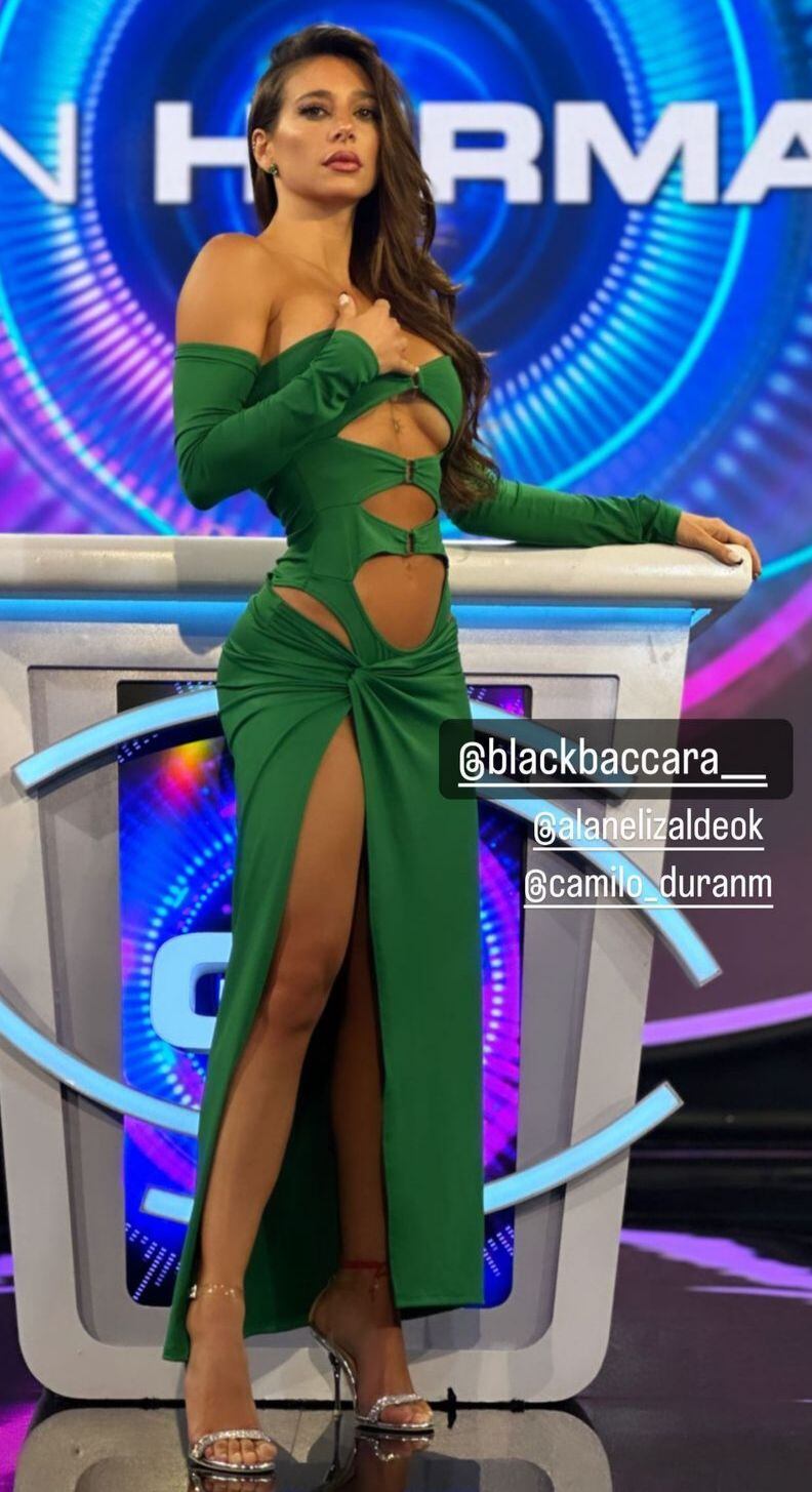 Sol Pérez cautivó con su look en Gran Hermano.