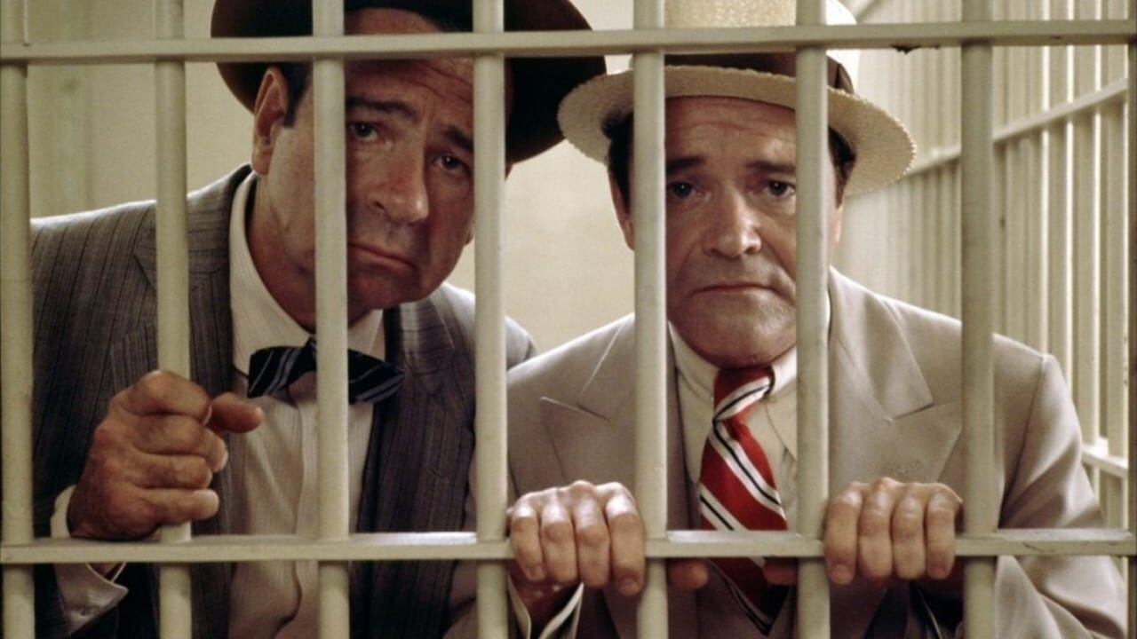 Walter Matthau y Jack Lemmon en "The Front Page" (1974), de Billy Wilder.