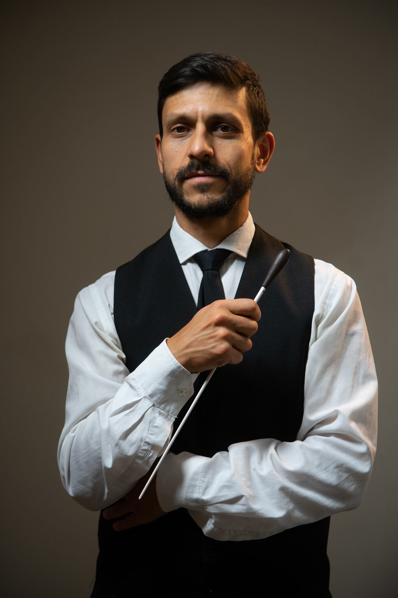 Mariano Peralta, director de la Orquesta Barroca de Mendoza