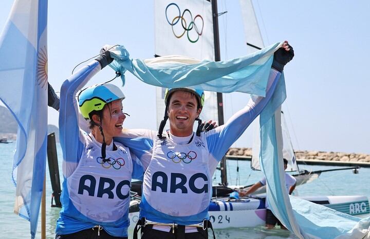 El tres veces medallista no se quiso perder la definición en París.