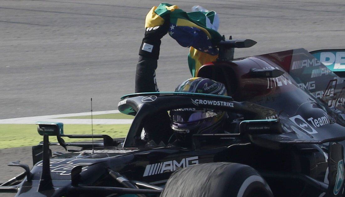 La sanción que recibió Hamilton tras el GP de Brasil