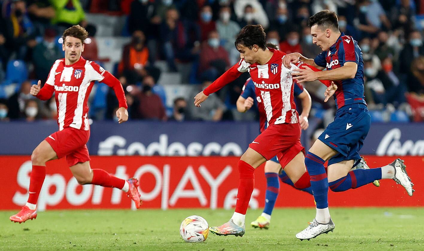 El Colchonero empató con el Levante 2 a 2.