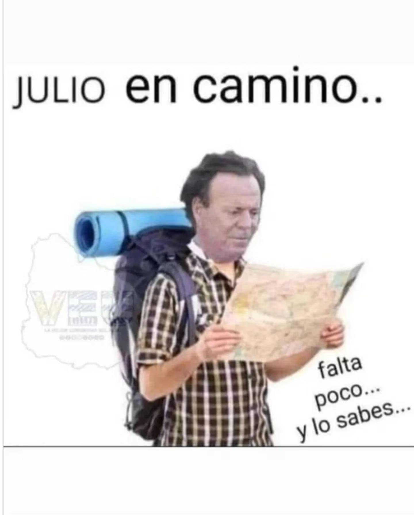 Regresaron los memes de Julio Iglesias para darle inicio al séptimo mes