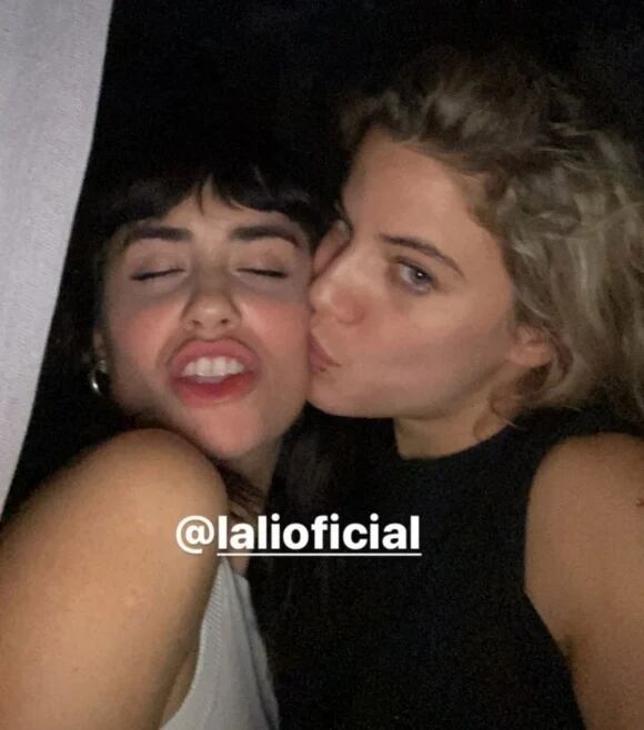 Lali Espósito y Justina Bustos publicaron unas fotos que luego borraron