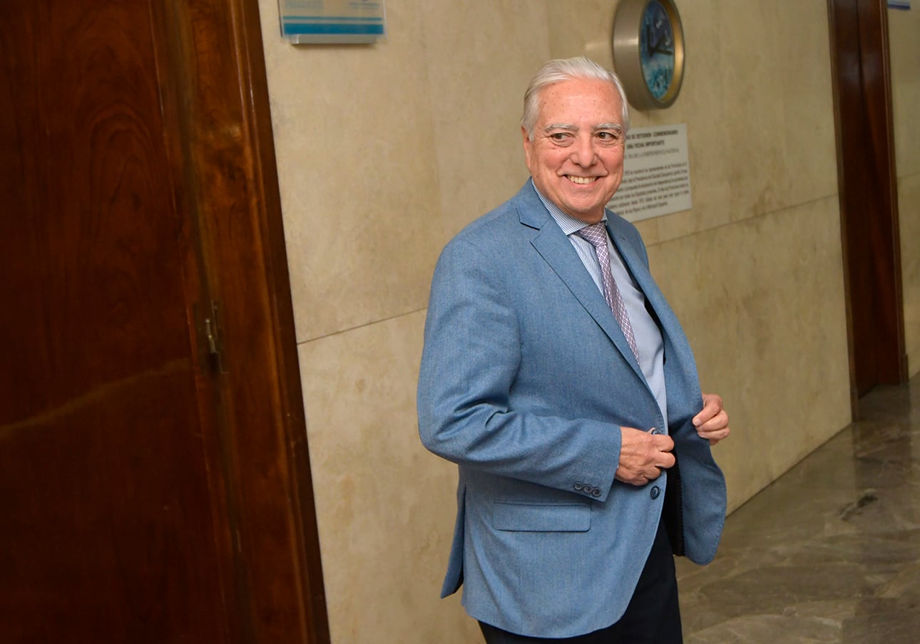 El ministro de a Suprema Corte de Justicia, Julio Gómez. Foto: Orlando Los Andes.
