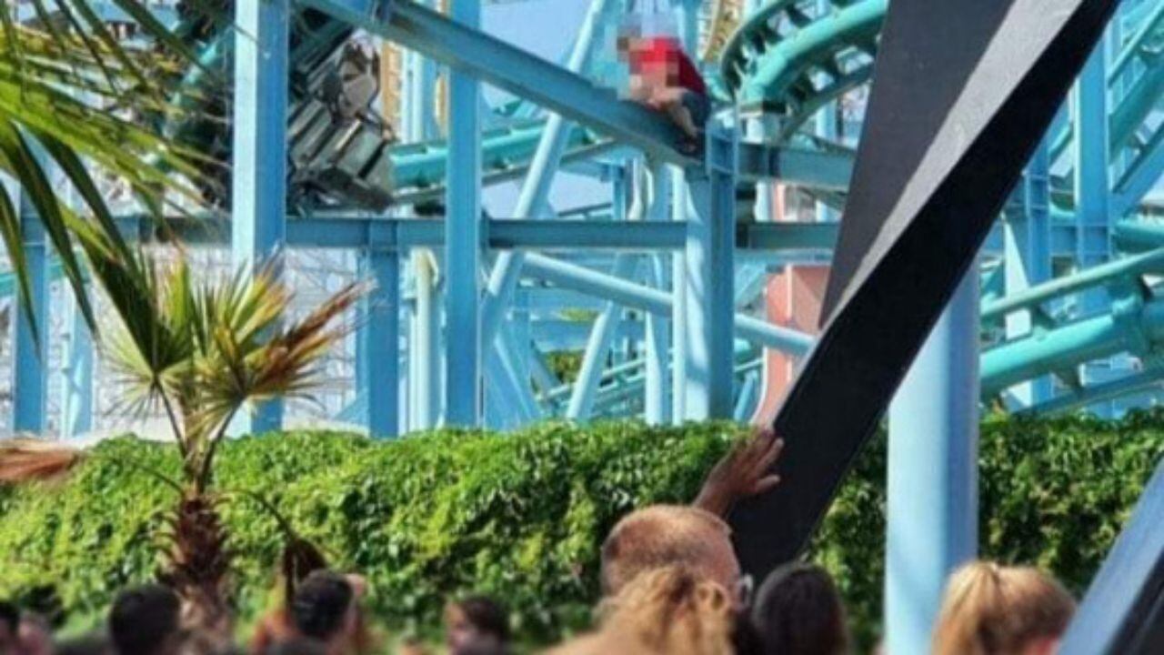 El trágico accidente ocurrió en el parque de atracciones Gröna Lund de Estocolmo. Foto: Twitter.