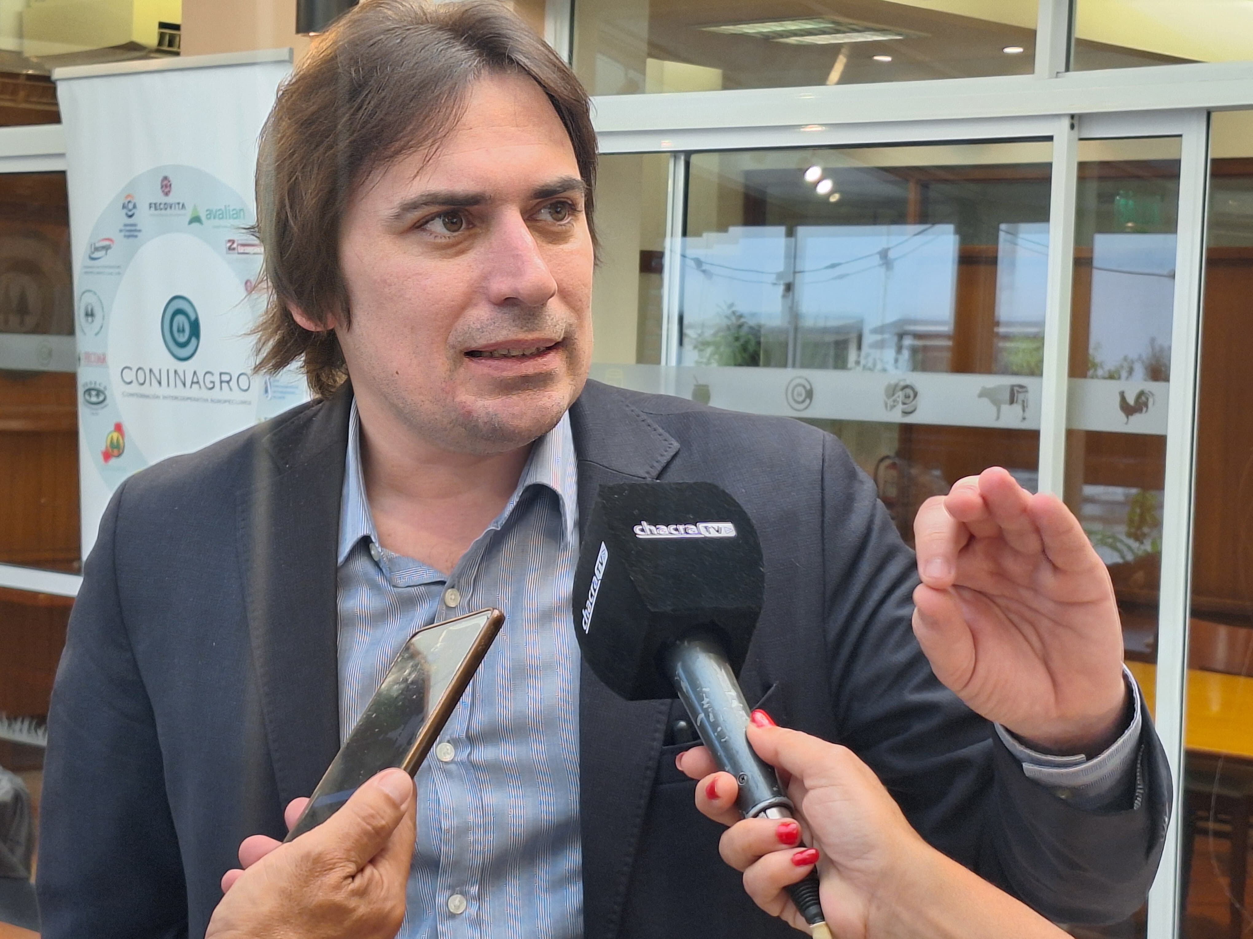 El nuevo presidente de Coninagro, el santafesino Lucas Magnano. Foto: Gentileza