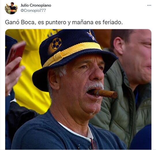 Boca es puntero y la mitad más uno está feliz.