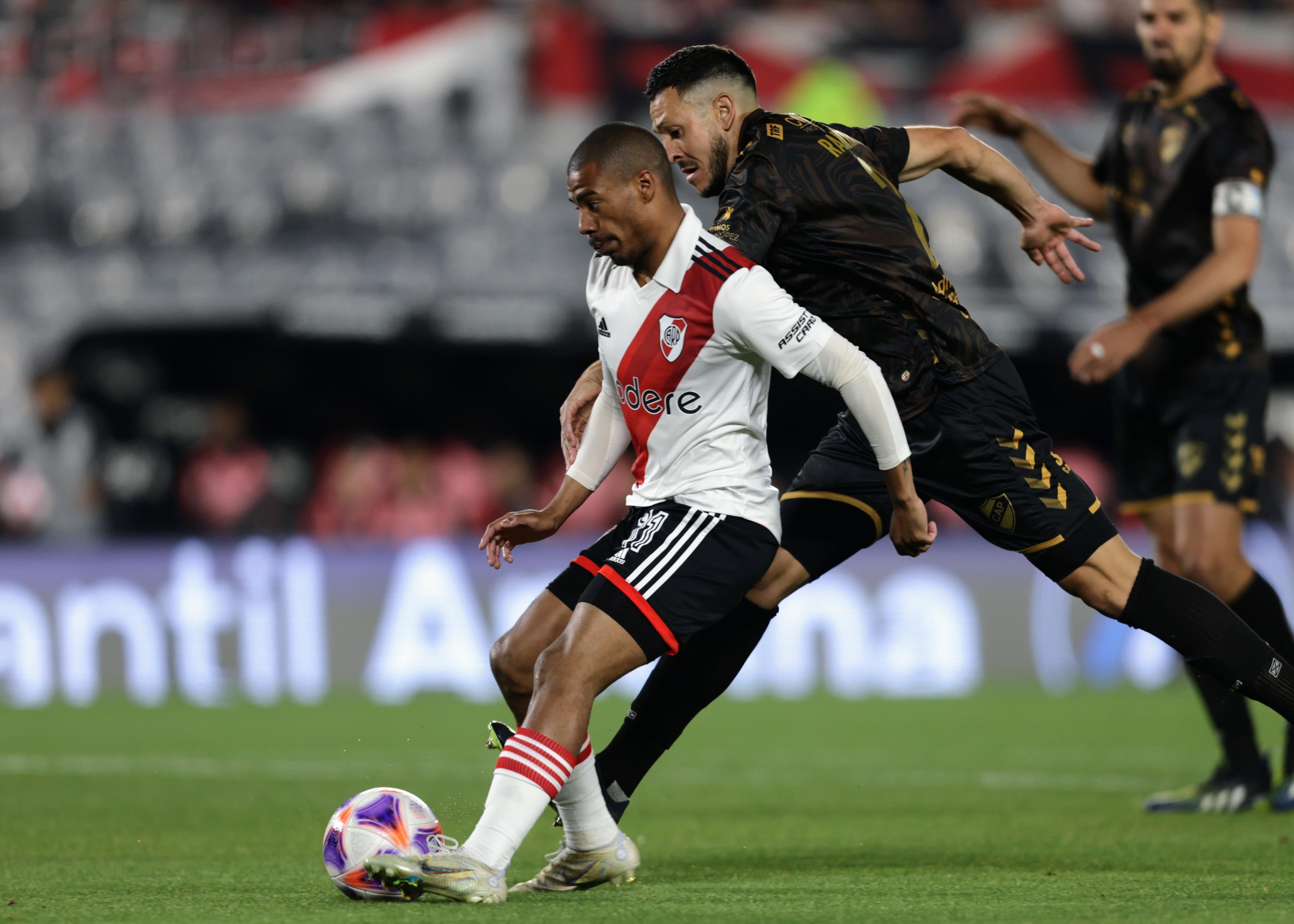 Nicolás de la Cruz, referente de River. 